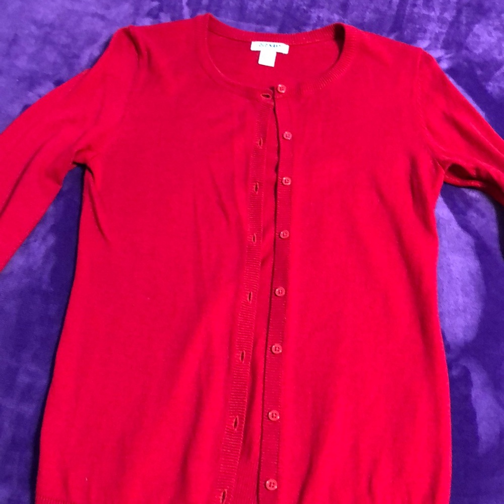 Red sweater